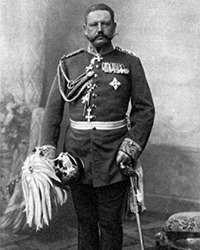 Hindenburg Paul generał 1896 r.