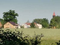 Dobrzyki wieś na Pojezierzu Iławskim